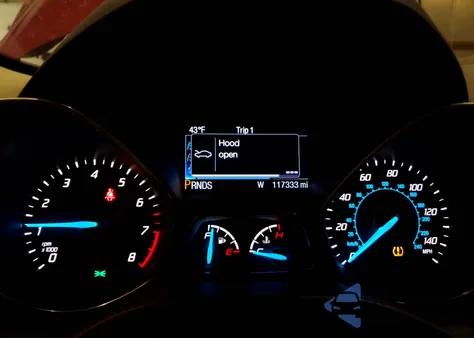 2014 Ford Escape Se z USA, uszkodzony, nr VIN 1FMCU9G97EUA98417